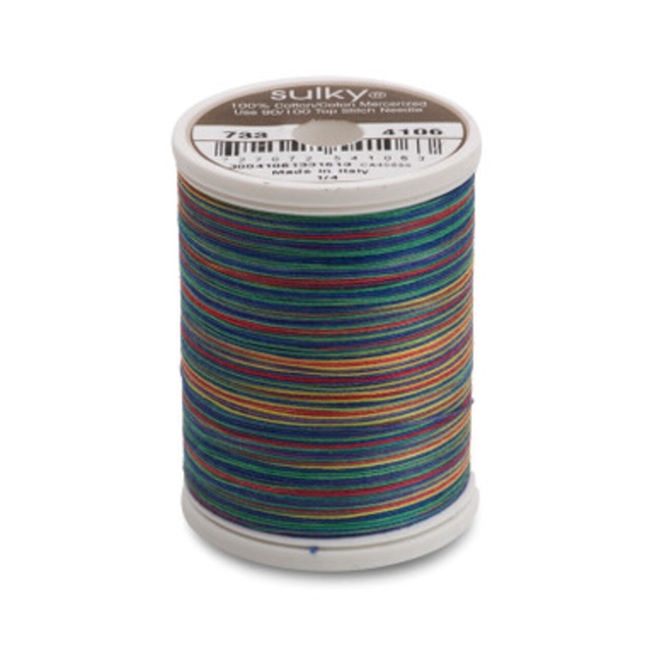 Sulky 30 Wt. Cotton Blendables Thread - Primaries - 500 yd. Spool